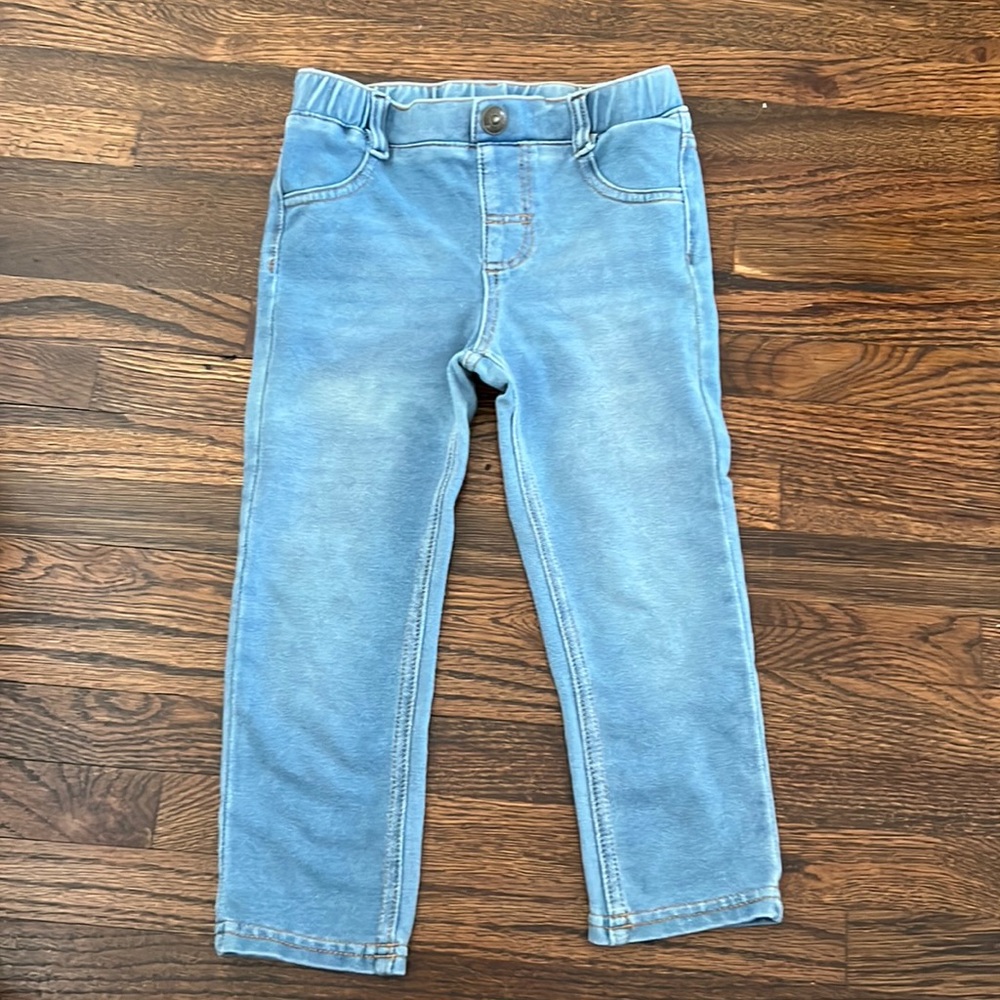H&M toddler girls jeggings. Size 18-24 months.